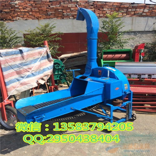 小型家用铡草机 畜牧业秸秆饲料加工与销售一体化解决方案